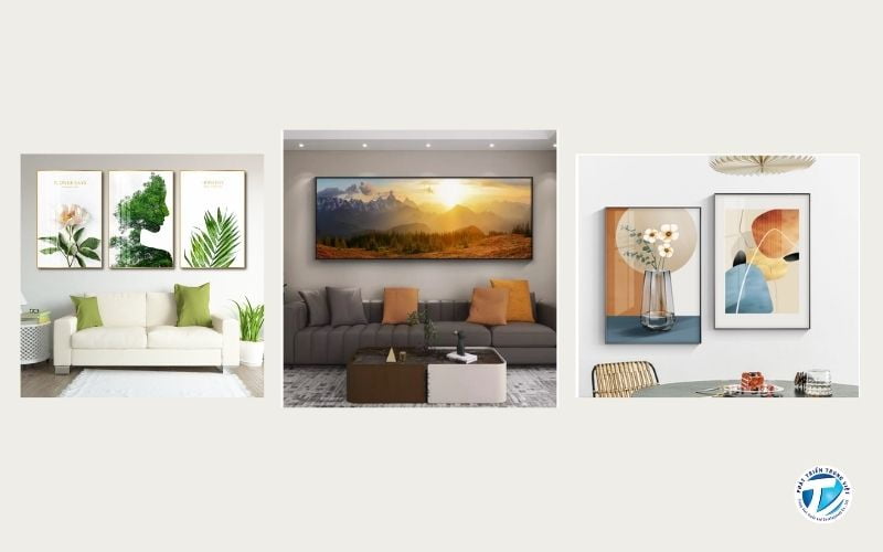 Tranh treo tường canvas hiện đại